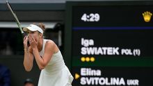 Wimbledon: Swiatek, número 1 del mundo, cayó ante Svitolina en Cuartos de Final