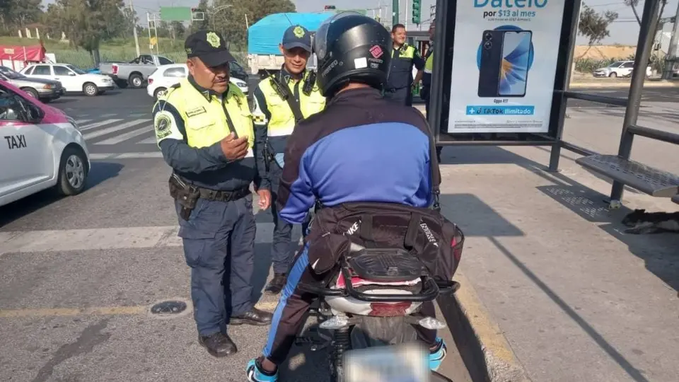 Nuevo reglamento de tránsito para motos entra en vigor el domingo en Ciudad de México