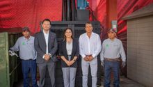 Inician en Tepoztlán operaciones de compactación de residuos con planta donada por AJEMEX