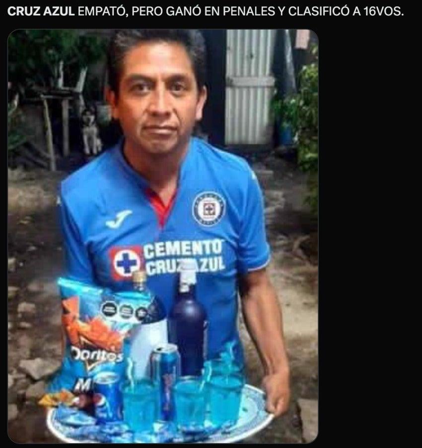 Cruz Azul avanza a 16vos de Final de la Leagues Cup y los memes 'invaden' las redes
