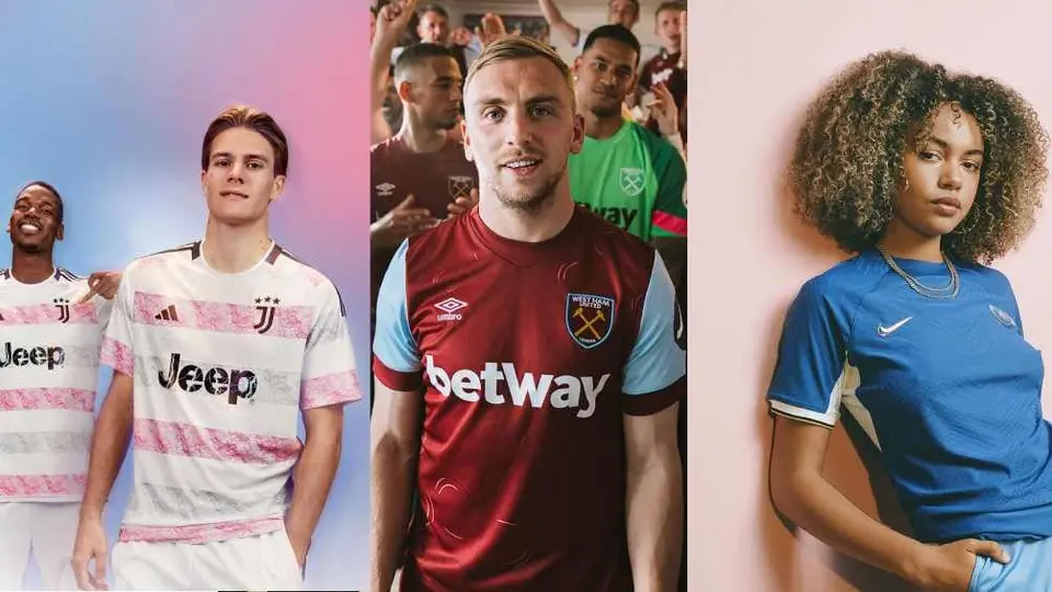¡Que elegancia! Chelsea, West Ham y Juventus presentaron nuevos jerseys
