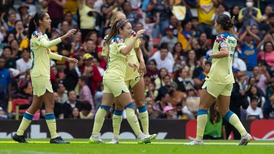 ¡Vaya paliza! Katty Martínez anotó 'hat-trick' en la goleada del América Femenil a Santos