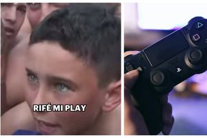 Aficionados le regalan consola a joven de Boca Juniors