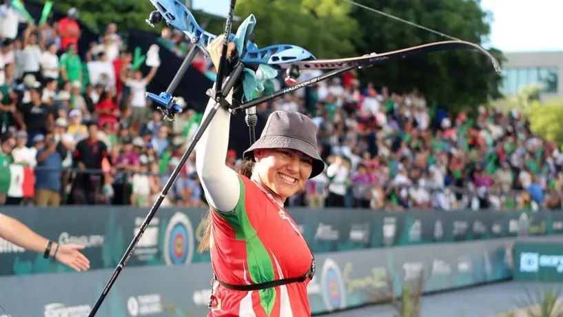 Alejandra Valencia obtiene medalla de plata en la Copa del Mundo de Tiro con Arco