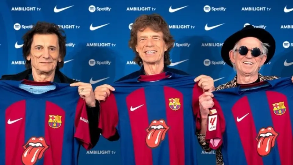 Barcelona pone a la venta su jersey exclusivo en colaboración con los Rolling Stones