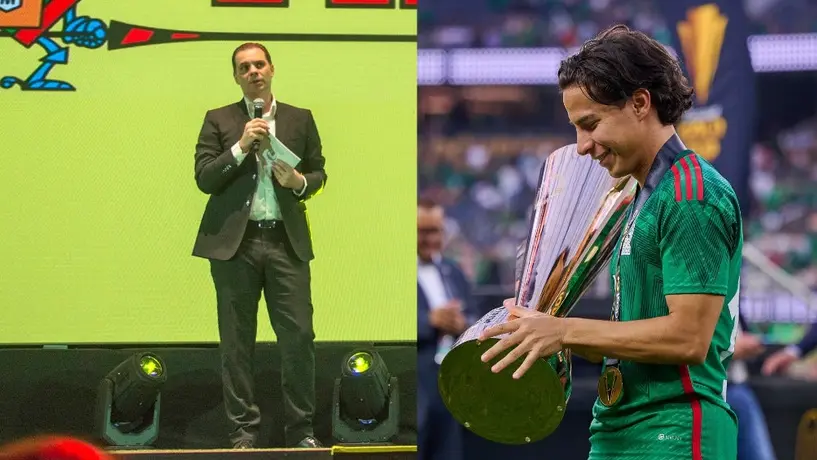 Martinoli dice que Diego Lainez siempre es Campeón sin jugar y este le deja 'mensajito' en Twitter