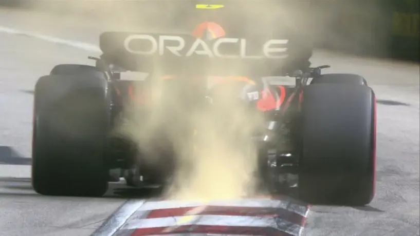 Checo Pérez y Max Verstappen se quedan fuera de la Q3 en Singapur