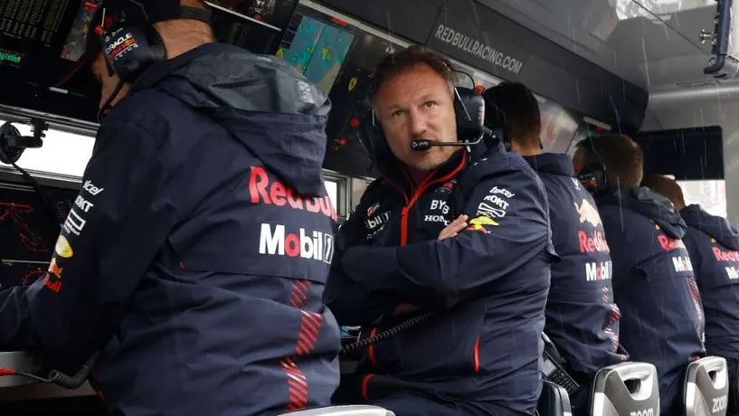 Christian Horner reveló por qué Red Bull silenció tras polémica entre 'Checo' y Helmut Marko