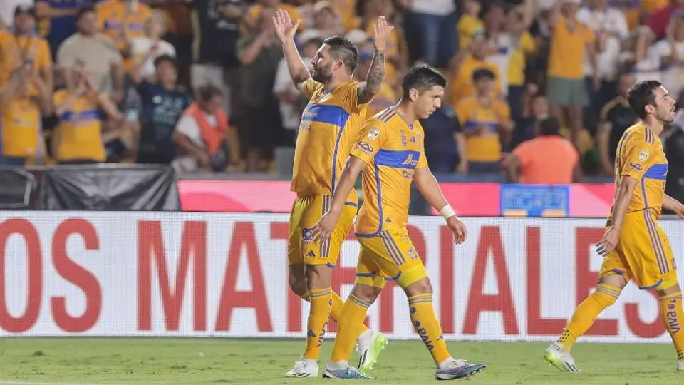 Tigres festeja octavo aniversario de Gignac con sufrido triunfo ante León