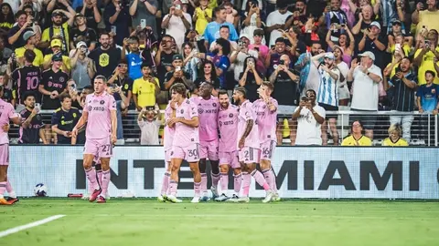Lionel Messi y Antonella tienen romántico festejo que se robla los reflectores en Leagues Cup