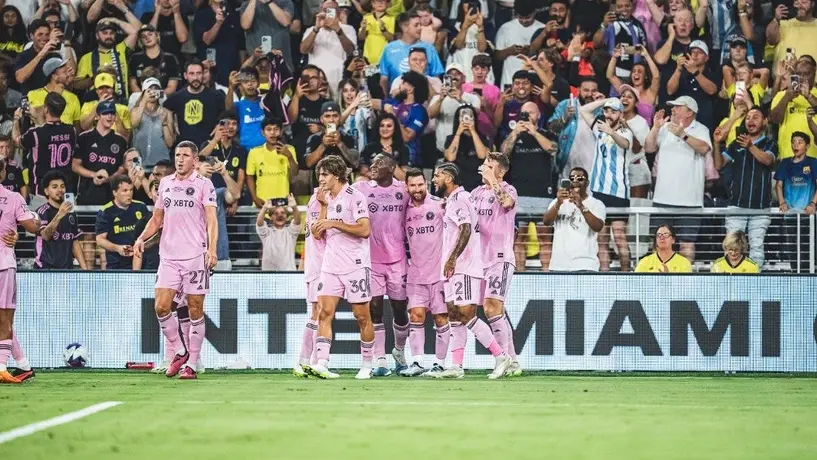 Lionel Messi y Antonella tienen romántico festejo que se robla los reflectores en Leagues Cup