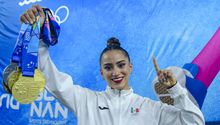 Centroamericanos 2023: Marina Malpica ganó seis medallas en Gimnasia Rítmica