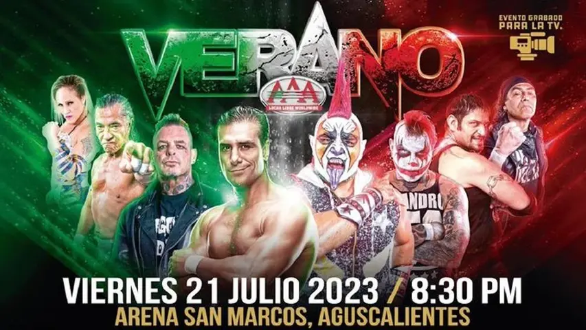 AAA: Verano de Escándalo llega a Aguascalientes con cartelera estelar | TWITTER: @LuchaLibreAAA