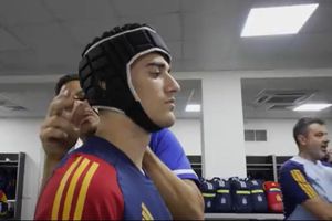 ¡A lo Petr Cech! Conoce la razón por la que Gavi jugó ante Georgia con un casco