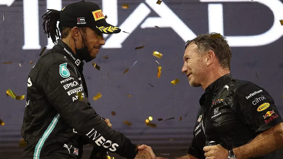 Lewis Hamilton tiene memoria selectiva, sus victorias en la F1 fueron obscenas: Christian Horner