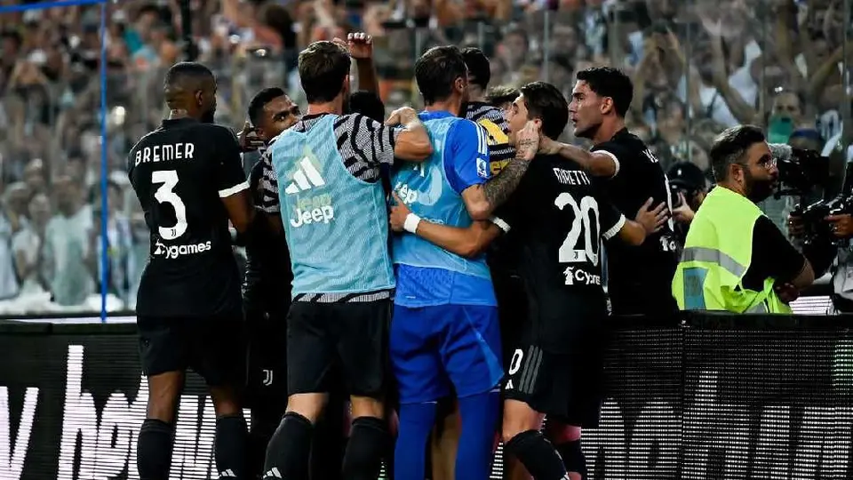 Juventus goleó al Udinese y consigue si primera victoria de la temporada