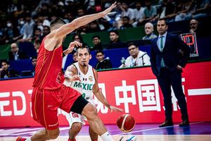 México debutó con derrota ante Montenegro en el Mundial de Basquetbol