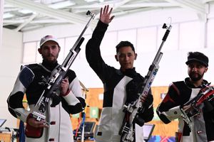 ¡Consigue el oro! Edson Ramírez se sube al podio en tiro rifle de aire en los Panamericanos