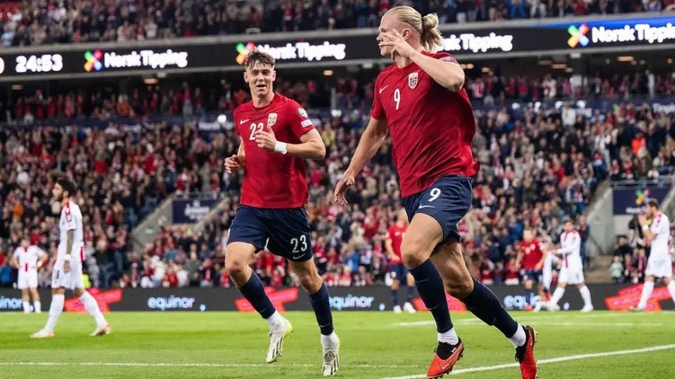 ¡Brutal! Erling Haaland lleva 27 goles en 27 partidos con la Selección de Noruega