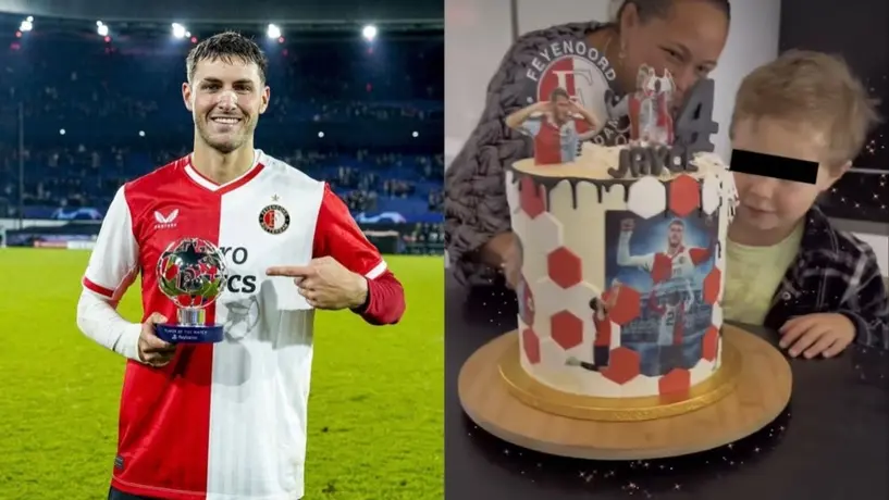 ¡Ídolo! Niño de cuatro años festeja su cumpleaños con temática de Santiago Giménez