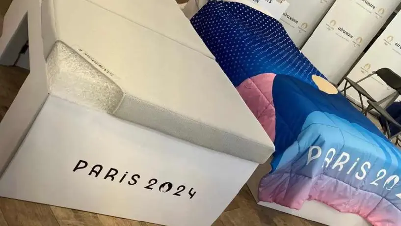 Las camas 'anti sexo' vuelven para los Juegos Olímpicos de París 2024