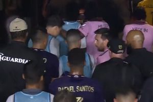 Messi explotó y 'buscó' bronca en triunfo del Inter Miami ante Orlando City en Leagues Cup