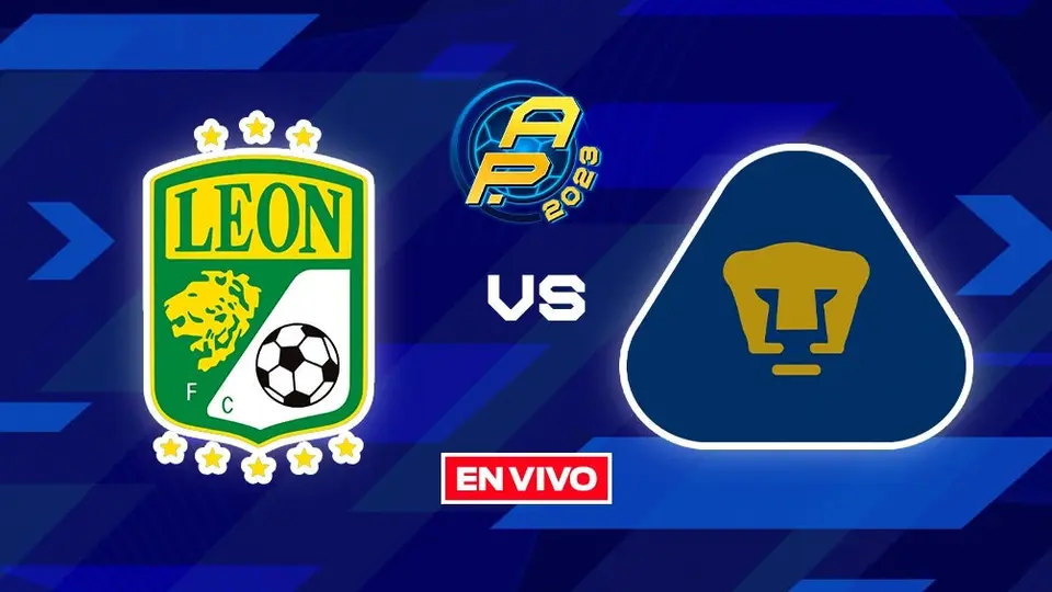 León vs Pumas EN VIVO Liga MX Apertura 2023 Jornada 15