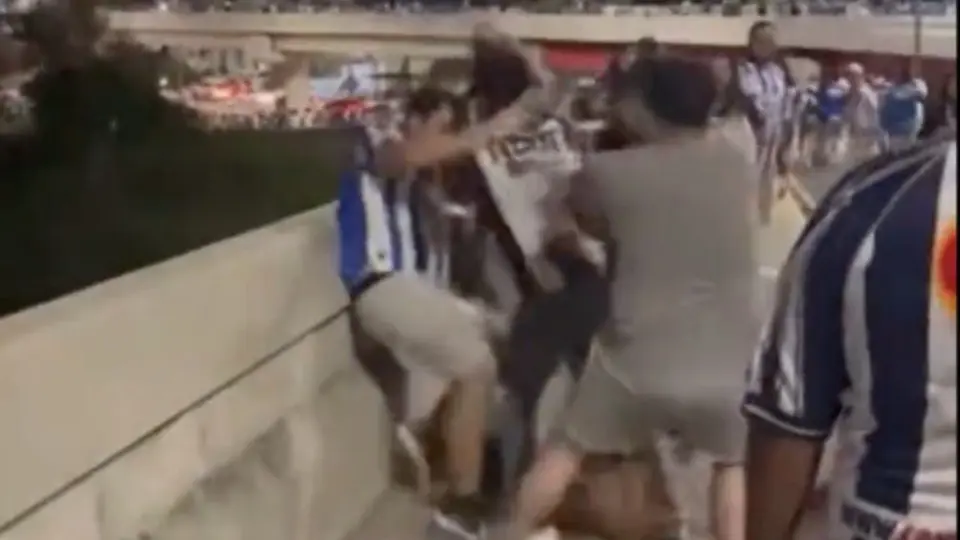 Monterrey condena actos violentos y vetará del estadio a los culpables