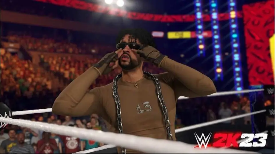 Bad Bunny aparece como un nuevo personaje en el WWE 2K23