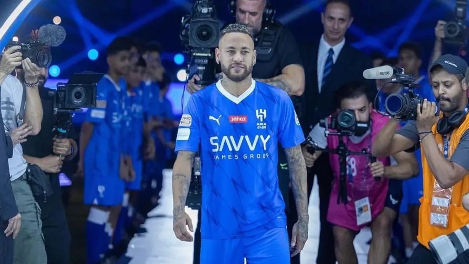Neymar, presentado con el Al Hilal con gran espectáculo; aún no debuta