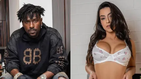 Antonio Brown propone encuentro sexual a actriz porno y se mete en problemas con esposo