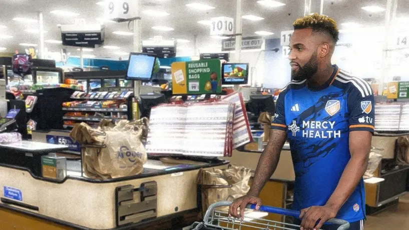 ¡Qué ingeniosos! Cincinnati anunció a su refuerzo al estilo de Messi de compras