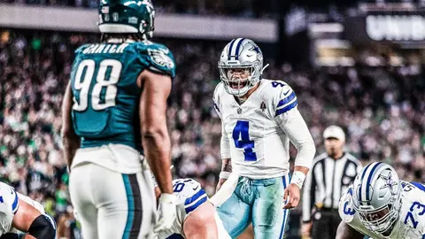 ¡Partidazo! Cowboys se medirán ante Eagles en el Día de Acción de Gracias