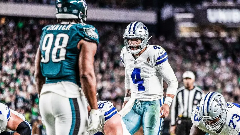 ¡Partidazo! Cowboys se medirán ante Eagles en el Día de Acción de Gracias