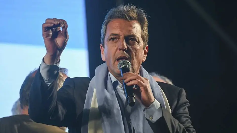 Sergio Massa lidera las elecciones presidenciales de Argentina con el 80% de los votos