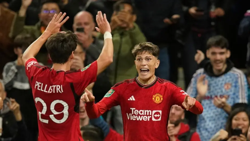 Manchester United golea al Crystal Palace en la tercera ronda de la Carabao Cup