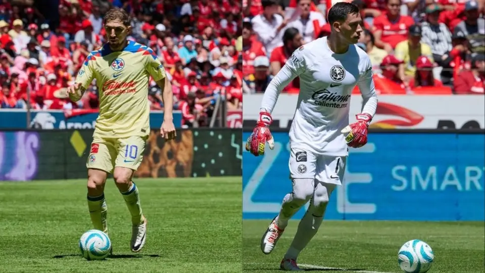 América: Diego Valdés y Luis Malagón salen del partido contra Toluca por lesión