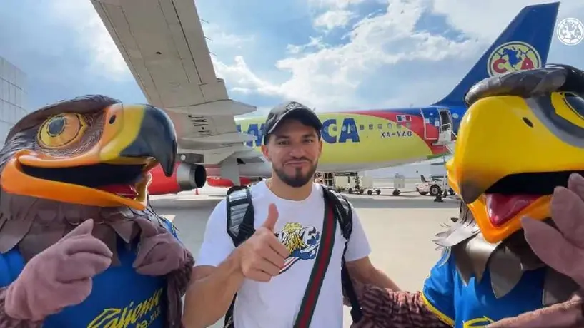 ¡Ya estrenaron transporte! América viajó en su nuevo avión para enfrentar a Mazatlán