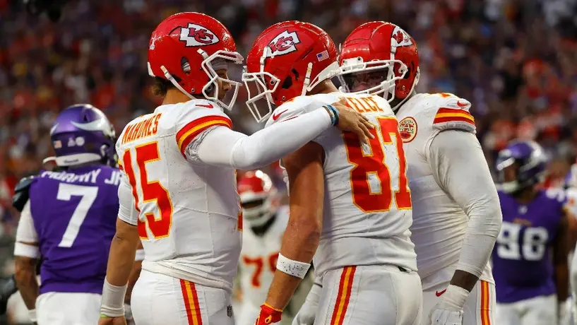 NFL: Mahomes y los Chiefs sobreviven ante los Vikings