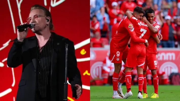 ¿Bono, vocalista de U2, nuevo fanático del Toluca?: Video se hace viral