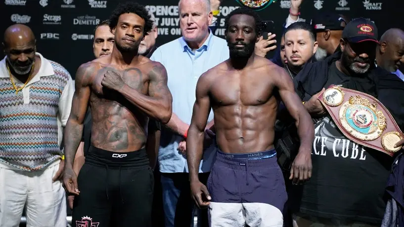 ¡Todo listo! Errol Spence y Tarence Crawford buscan unificar por los títulos de peso welter