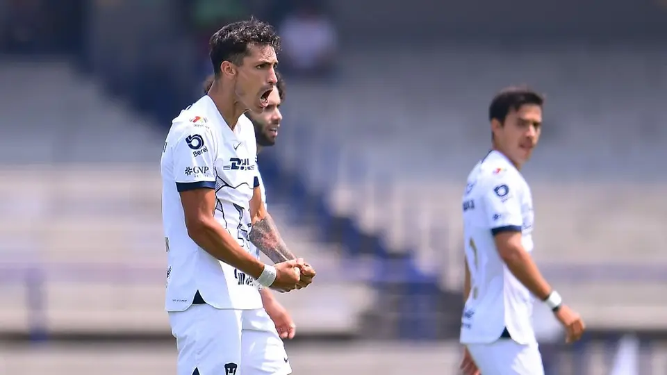 Pumas: Ingreso de Juan Ignacio Dinenno inició la remontada frente a Atlético San Luis