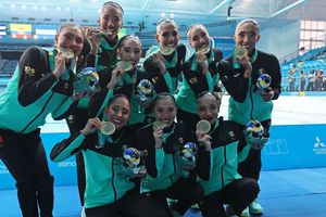 Selección Mexicana de Natación Artística se lleva el oro en Panamericanos y consigue plaza olímpica