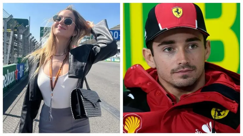 ¿Amor a primera vista? Mallory Caballero 'cautivó' a Charles Leclerc en el GP de México
