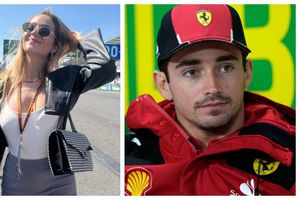 ¿Amor a primera vista? Mallory Caballero 'cautivó' a Charles Leclerc en el GP de México
