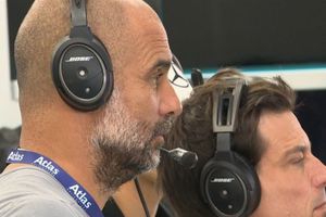 ¡Invitado de lujo! Pep Guardiola asistió al Gran Premio de Gran Bretaña