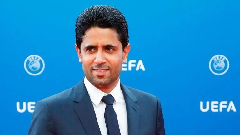 Nasser Al-Khelaifi presidente del equipo
