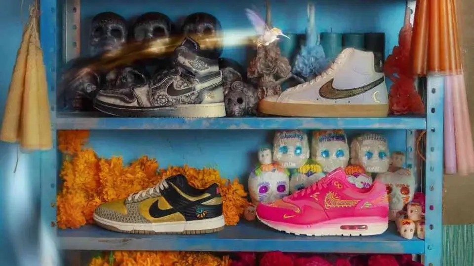 'Con mi familia', la colección de calzado con motivo del Día de Muertos