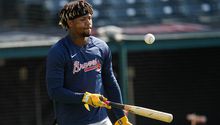 ¡Histórico! Ronald Acuña Jr. primero con 20 jonrones, 40 robos y 50 producidas antes del receso