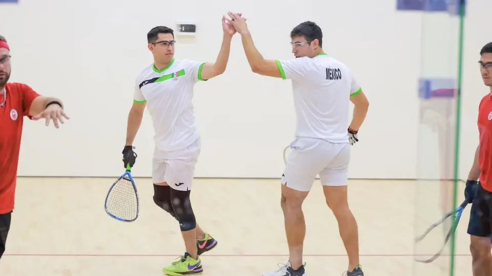 Panamericanos 2023: Rodrigo Montoya y Javier Mar ganan Oro en Raquetbol doble varonil